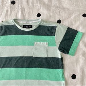 CALVIN KLEIN JEANS Boys Striped T-Shirt